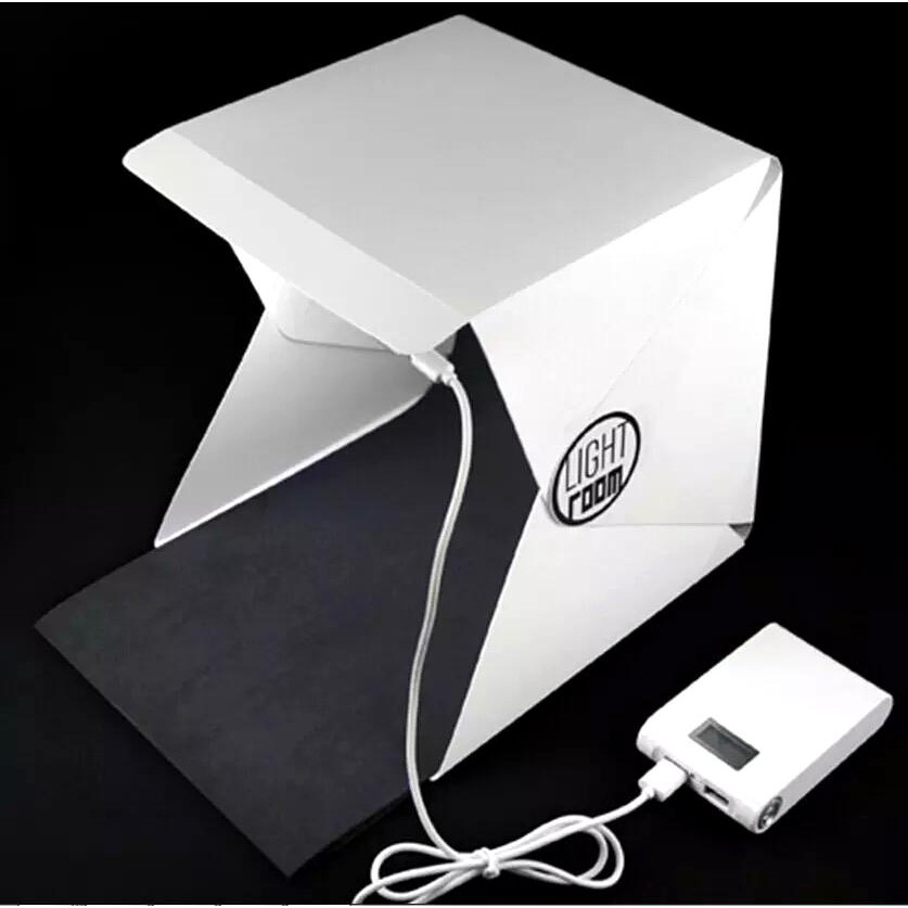 สตูดิโอถ่ายภาพ กล่องถ่ายภาพ แบบพกพา Light Room Photo Studio 9 inch (24cm) Photography Lighting Tent Kit Mini Cube Box