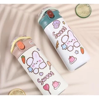 พร้อมส่ง1.1Lระติกน้ำสแตนเลส เก็บร้อน-เย็น กระติกน้ำ กระติกน้ำ มีหูจับพกพาง่าย กระติกน้ำเด็กเก็บอุณหภูมิ