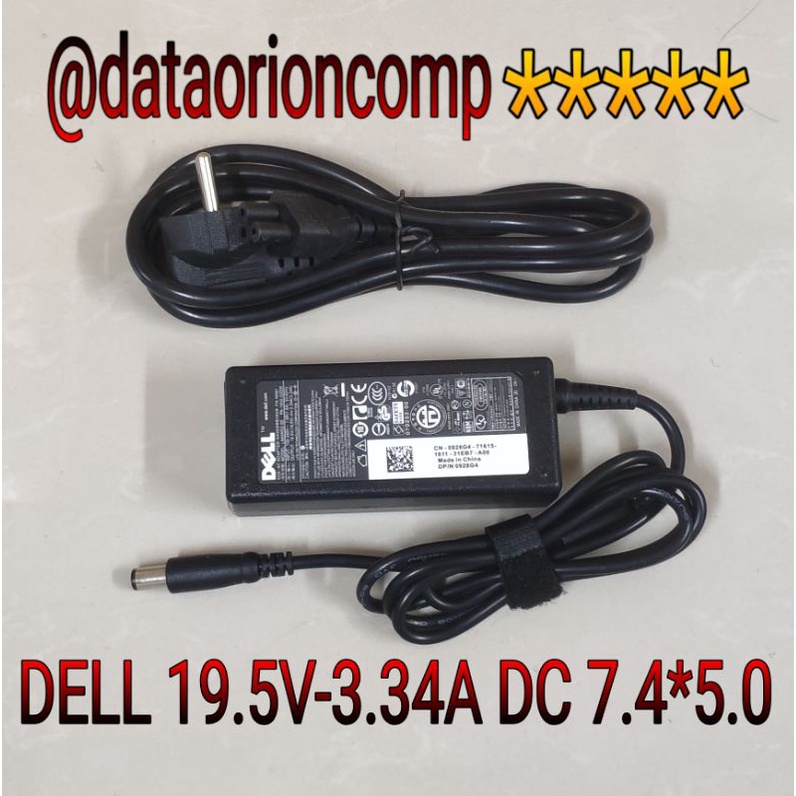19.5V 3.33A DC 7.4*5.0 มม.อะแดปเตอร์ชาร์จเข็มสําหรับ 14R N4010 N4050 N4110 N5110 แล็ปท็อป