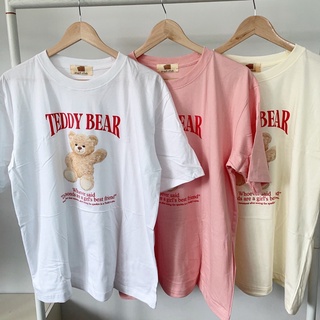 พร้อมส่ง✨ เสื้อยืดทรงโอเวอร์ไซส์ Oversize ผ้านุ่มใส่สบาย