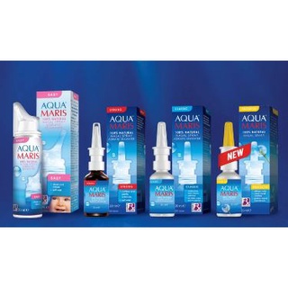 Aqua maris อควา มาริส สำหรับผูู้เป็นภูมิแพ้ อควา มาริส โปรเทคโท สเปรย์พ่นจมูก หายใจไม่สะดวก ภูมิแพ้