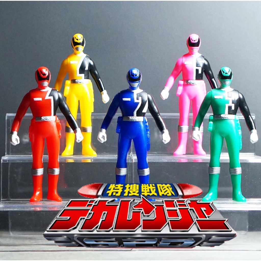 Bandai Tokusou Sentai Dekaranger 3.5 นิ้ว มดแดง เซนไต Soft Vinyl Super Sentai เหมา