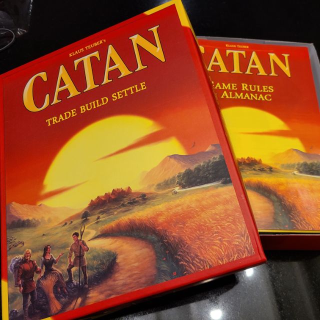 บอร์ดเกมส์ คาทาน  ภาคหลัก อังกฤษ  ราคาถูก Settlers of Catan board Game Main Pack นักบุกเบิกแห่งคาทาน พร้อมส่ง