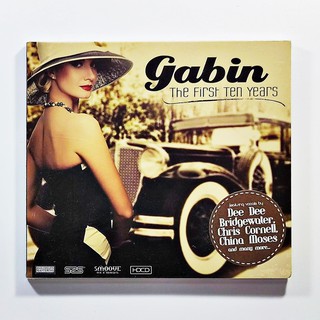 CD เพลง Gabin - The First Ten Years (CD, Compilation) (แผ่นใหม่)