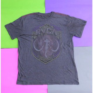 RVCA Clothing อก 23 นิ้ว ยาว 30 นิ้ว สีเทาเข้ม มือสอง ของแท้