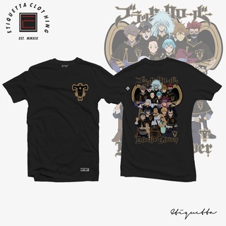 Anime Shirt - ETQT - Black Clover - Black Bull Members เสื้อคู่ ผ้านำเข้า พร้อม