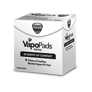 ʕ￫ᴥ￩ʔ แพ็คสุดคุ้ม !! 20 แผ่น Vicks VapoPads กลิ่น Mentol สำหรับใส่เครื่อง Vicks