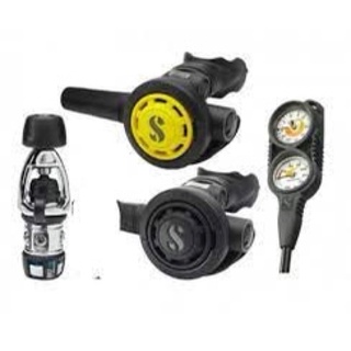 MK2 Evo/R095 + Octpus R095 + console 2 Depth Gauge + Pressure Gauge