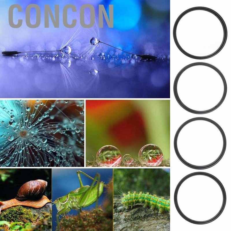 ฟิลเตอร์เลนส์มาโคร 58 มม . เหมาะสําหรับ Canon / Nikon / Sony Cam #8