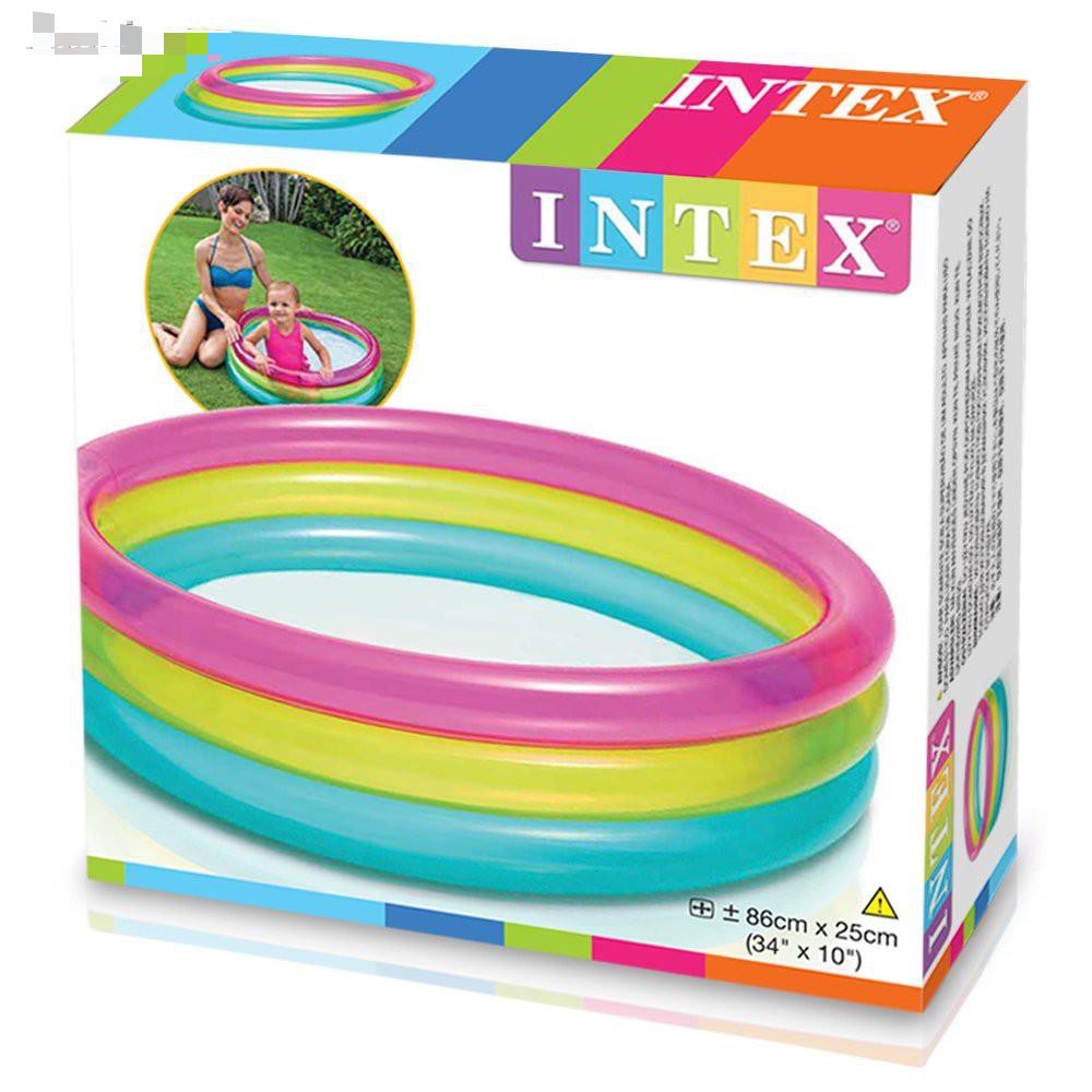 57104สระเด็ก สระเป่าลม สระว่ายน้ำเด็ก 86x25 cm INTEX ของแท้ลิขสิทธิ์ถูกต้อง