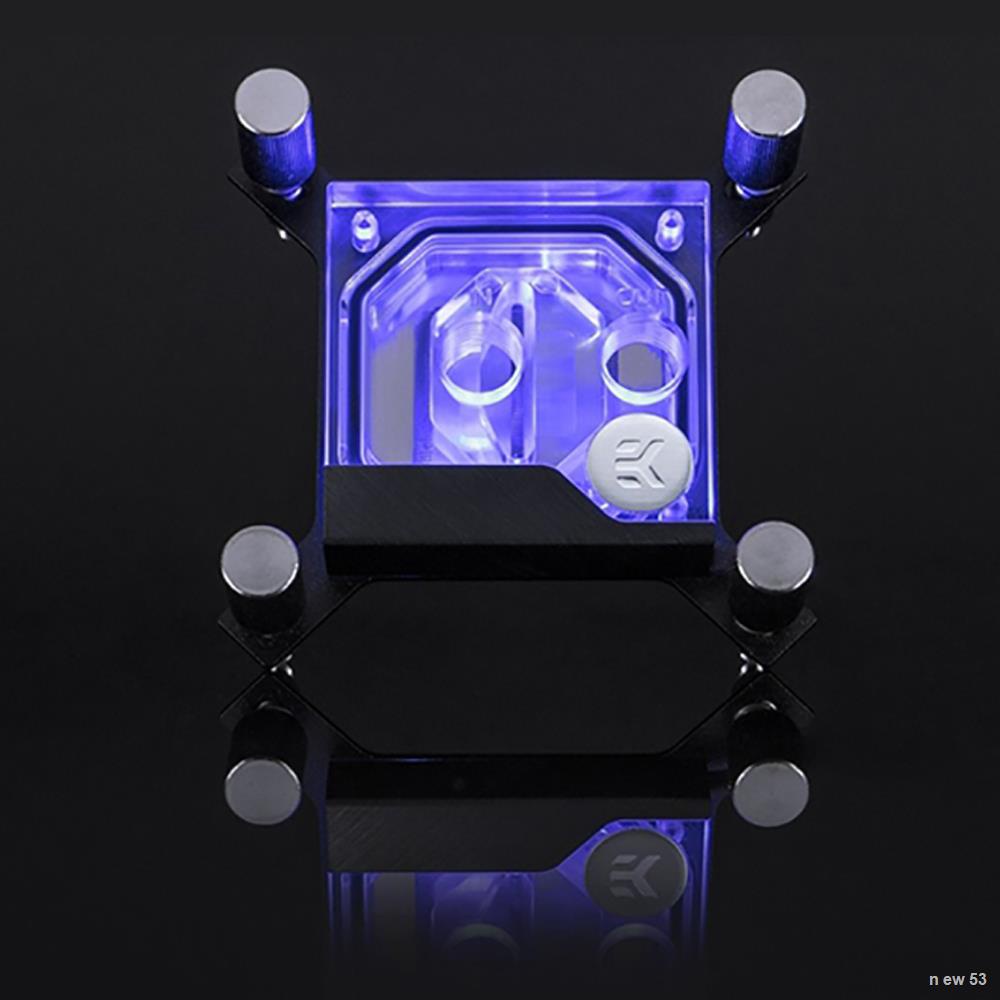 ระบายความร้อนด้วยน้ำ EK Supremacy classic RGB INTEL/AMD CPU water cooling head radiator computer split water cooling #5