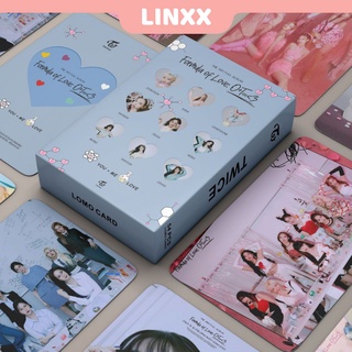 Linxx อัลบั้มรูปโลโม่ Twice Card Kpop 54 ชิ้นสําหรับ Love O+T=3 Series