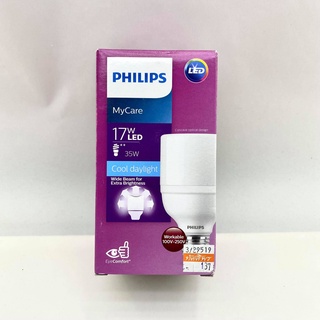 หลอดไฟLED Philips LED (17 วัตต์,E27) รุ่น LED Bright 17W เดย์ไลท์ 6500K ประหยัดไฟ (ประกัน1ปี) ทัศศิพร Tassiporn