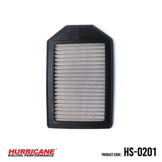 HURRICANE กรองอากาศสแตนเลสสตีล เฮอร์ริเคน รุ่น HS-0201 Honda CR-V