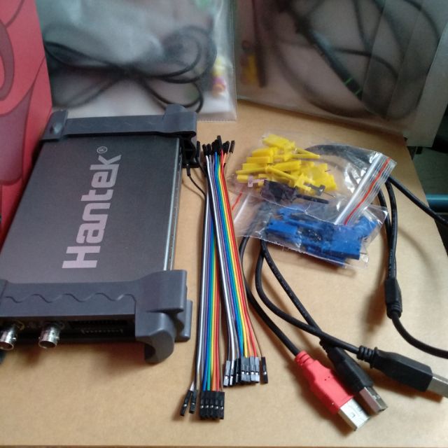 Hantek 6022BL Oscilloscope 20MHz + Logic 16 Channels รองรับ PC และ Android