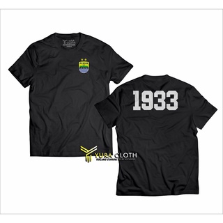 เสื้อยืด ผ้าฝ้าย พิมพ์ลาย Persib 1933 BANDUNG COTTON COMBED 30S สําหรับผู้ชาย