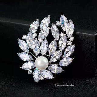  Diamond Brooch  เข็มกลัดเพชร งานเพชร CZ แท้ค่ะ