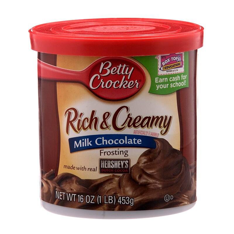 Betty Crocker Frosting Rich And Creamy Milk Chocolate 453g. | Shopee ...