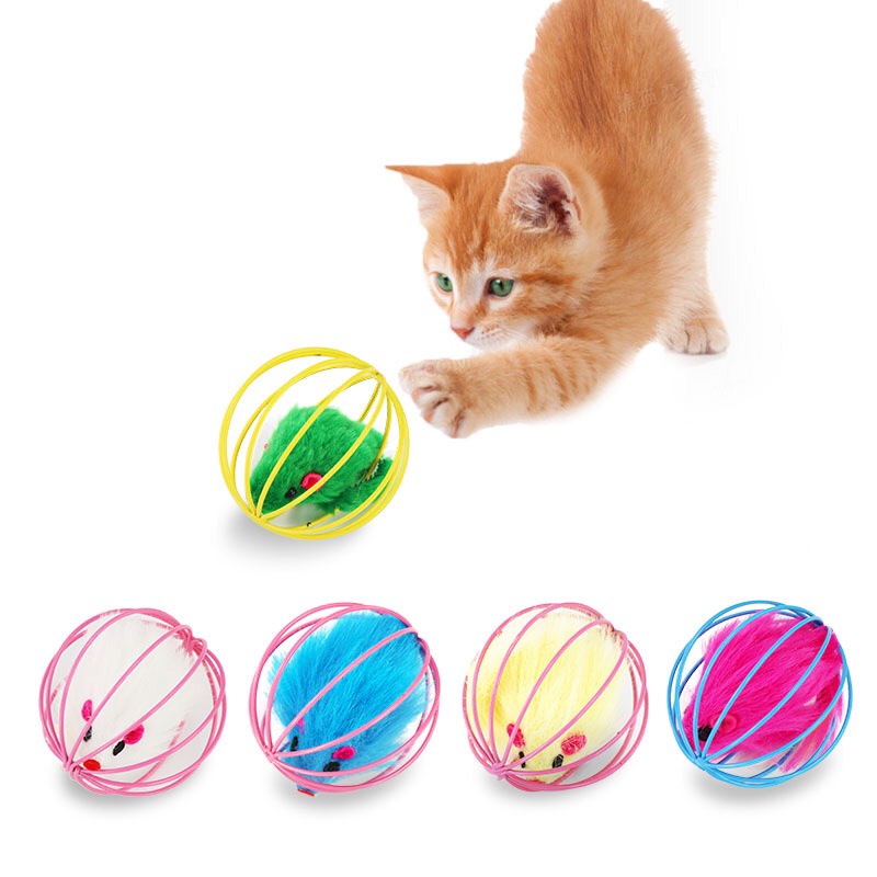 บอลแมว บอลกรงหนู ลูกบอลแมว บอลหนู ลูกบอลหนู ของเล่นแมวพร้อมส่ง