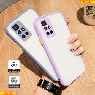 เคสโทรศัพท์มือถือแบบใสเนื้อด้านกันกระแทกสําหรับ Xiaomi Redmi10 Redmi 10C Note10 Note11 Note 11 10 Pro Max 4G 5G