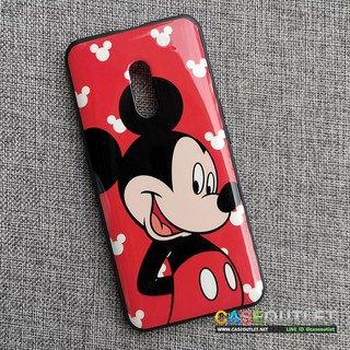 เคส Oppo K3 Mickey มิ๊กกี้ หลังแข็งเงา ขอบยาง