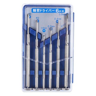 Precision Screwdriver Set - 6 Pcs (1 set) ชุดไขควง เอนกประสงค์ 6 ชิ้น/1ชุด (1ชุด)