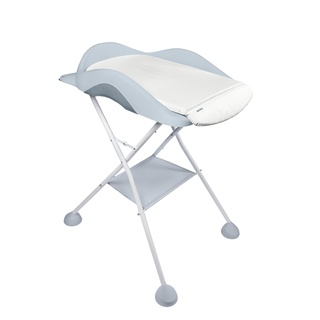 BEABA เบาะเปลี่ยนผ้าอ้อมพร้อมขาตั้ง Camélé’O Changing Table with Foot Support - Light Grey