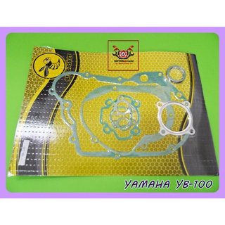 YAMAHA YB100 YB 100 ENGINE GASKET COMPLETE SET //  ปะเก็นเครื่อง ชุดใหญ่ ครบเซ็ท "ตราผึ้ง" สินค้าคุณภาพดี