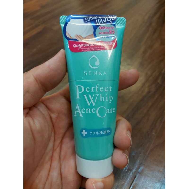 senka perfect whip acne care pantip