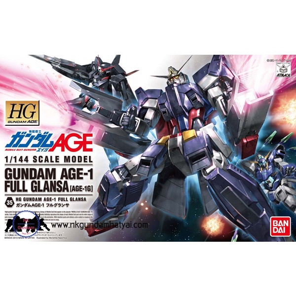 HG 1/144 Gundam Age-1 Full Glansa