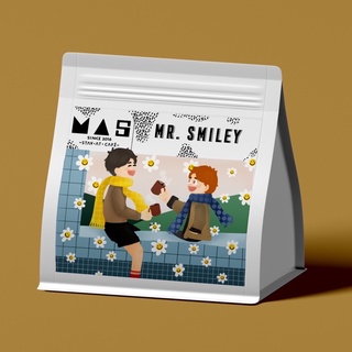 เมล็ดกาแฟ House blend: Mr.smiley เมล็ดกาแฟคั่ว เมล็ดกาแฟดริป