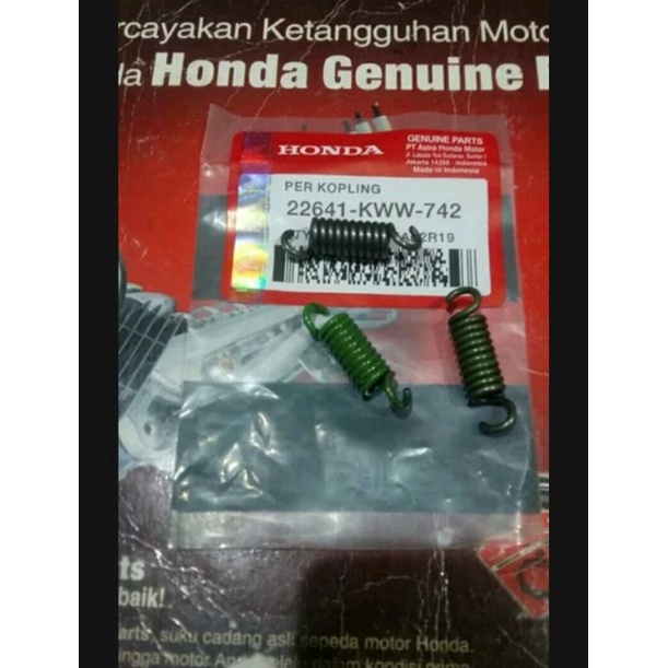 Honda Revo 110 Absolute Blade Old Blade ใหม่ 110 Revo Fit F1 Revo Fit 110 Double Clutch Spring รหัส 