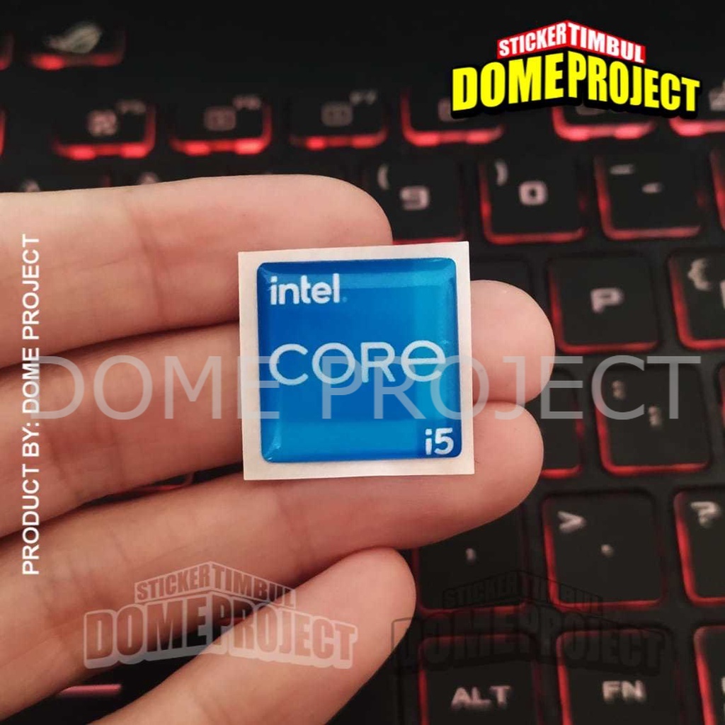 INTEL CORE i5 GEN 11TH FLEXIBLE RAISED สติ๊กเกอร์ PC สติ๊กเกอร์ PROCESSOR สติ๊กเกอร์