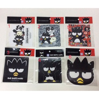 ป้าย ภาษี ติดกระจก รถยนต์ สติ๊กเกอร์ ศูญญากาศ ลายการ์ตูน(แบ๊ดแบ๊ด)ลิขสิทธิ์แท้ 1ชิ้น