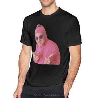 [S-5XL] เสื้อยืดแขนสั้น คอกลม ผ้าฝ้าย 100% พิมพ์ลายกราฟฟิค Pink Guy แนวสตรีท สุดเท่ ของขวัญ สําหรับผู้ชาย