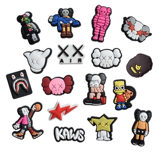 Croc Jibz Kaws จี้รูปรองเท้า DIY