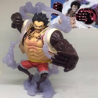 ฟิกเกอร์โมเดลวันพีช Gear 4 Luffy Boundman PVC