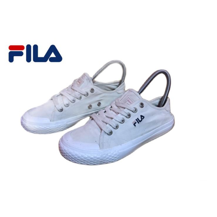 Fila Center Court(แท้) รองเท้าฟีล่า รุ่น 1035X Size.36 (White) รองเท้าผ้าใบสีขาว
