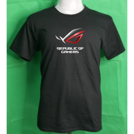 เสื้อยืด ROG Republic Of Gamers
