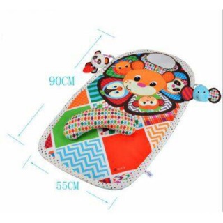 ที่นอนเพลแมทรุ่นใหม่  Peek and Play Tummy Time Activity Mat