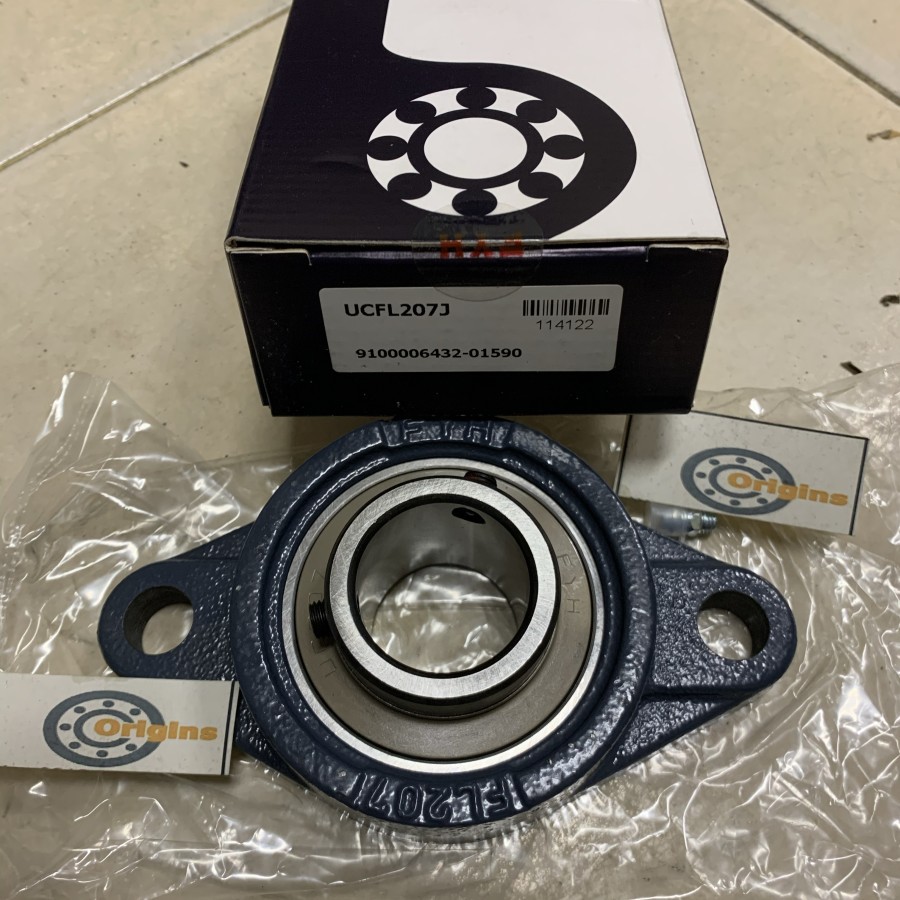 หน่วยแบริ่ง UCFL 207 เป็น 35 มม. FYH ORIGINAL UCFL207