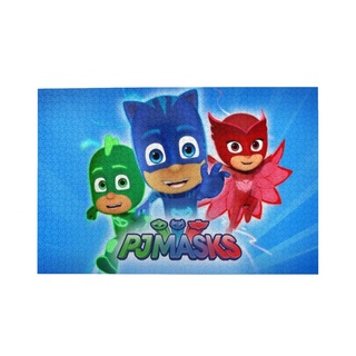 พร้อมส่ง! Pj Masks จิ๊กซอว์ไม้ปริศนา สวยหรู คลาสสิก ของขวัญ สําหรับผู้ใหญ่ เด็ก ตกแต่งบ้าน ปาร์ตี้วันเกิด 1000 ชิ้น