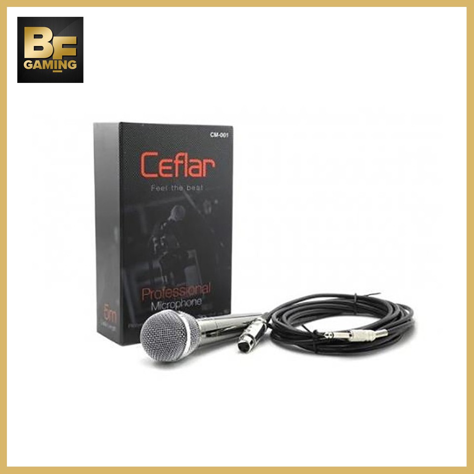 Ceflar CM-001 Microphone ไมค์โครโฟน - สีดำ