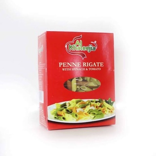 Al Khaleejia Penne Rigate with Spinach &amp; Tomato 500 gms.
