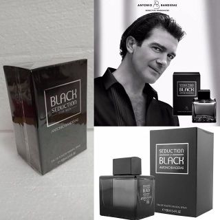 Antonio Banderas Seduction in Black Edt For Men 100 ml. ( กล่องซีล )

100ml  1600