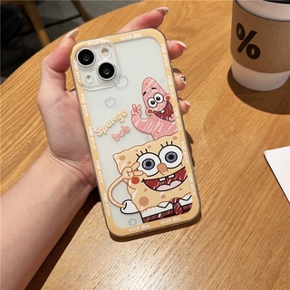 เคสซิลิโคน TPU ลายการ์ตูนสพันจ์บ็อบ สําหรับ vivo v27 Y02 t1 5G s1 v11i v15 v17 v19 v20 pro v21 v23e V25 x50 x60 x70 x80 pro vivo y01 Y02S y12s y15 y17 y19 y20 y30 y33t y50 y72