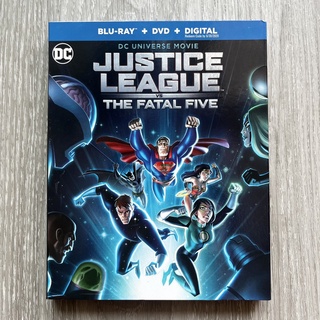 📀Blu-ray แผ่นบลูเรย์ การ์ตูน Justice League Vs The Fatal Five จัสตีซ ลีก ปะทะ 5 อสูรกายเฟทอล ไฟว์(แผ่นแท้ มือ 2 จาก US)