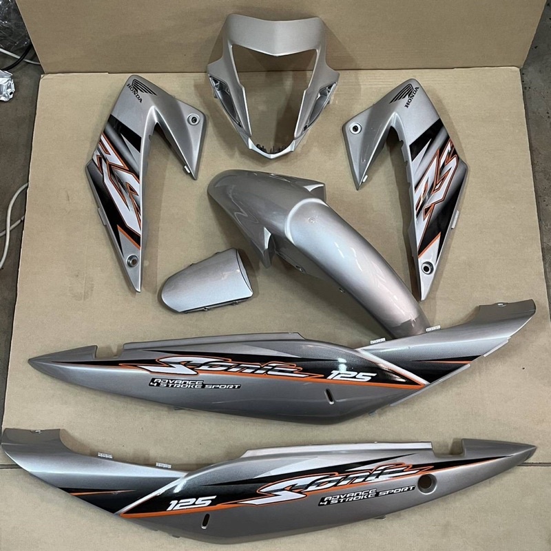 ชุดสี honda sonic โซนิค ตัวใหม่ สีเงิน พร้อมติดสติ๊กเกอร์ - รูปที่ 2