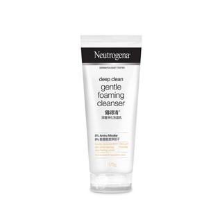 Neutrogena Deep Clean Foaming Cleanser 175g นูโทรจีนา ดีพ คลีน โฟมมิ่ง คลีนเซอร์ 175 กรัม (เลือกสูตร)