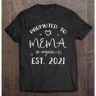 เสื้อยืด ลาย Promoted To Mema Again Est 2021 สําหรับหญิงตั้งครรภ์